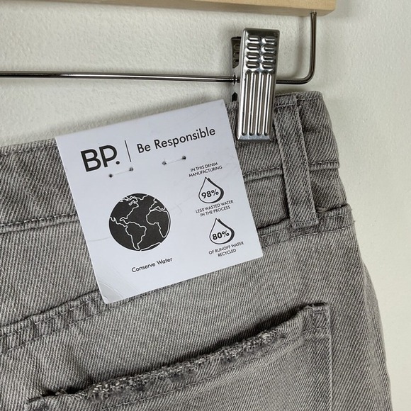 Be Responsible BP Womens Black Ripped High Waist Jeans Black Wash Size 28 NWT - Picture 7 of 13